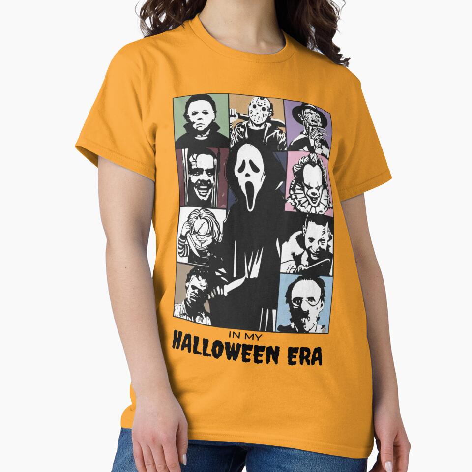 In My Halloween Era - Horror Villains Collage by Vicky021