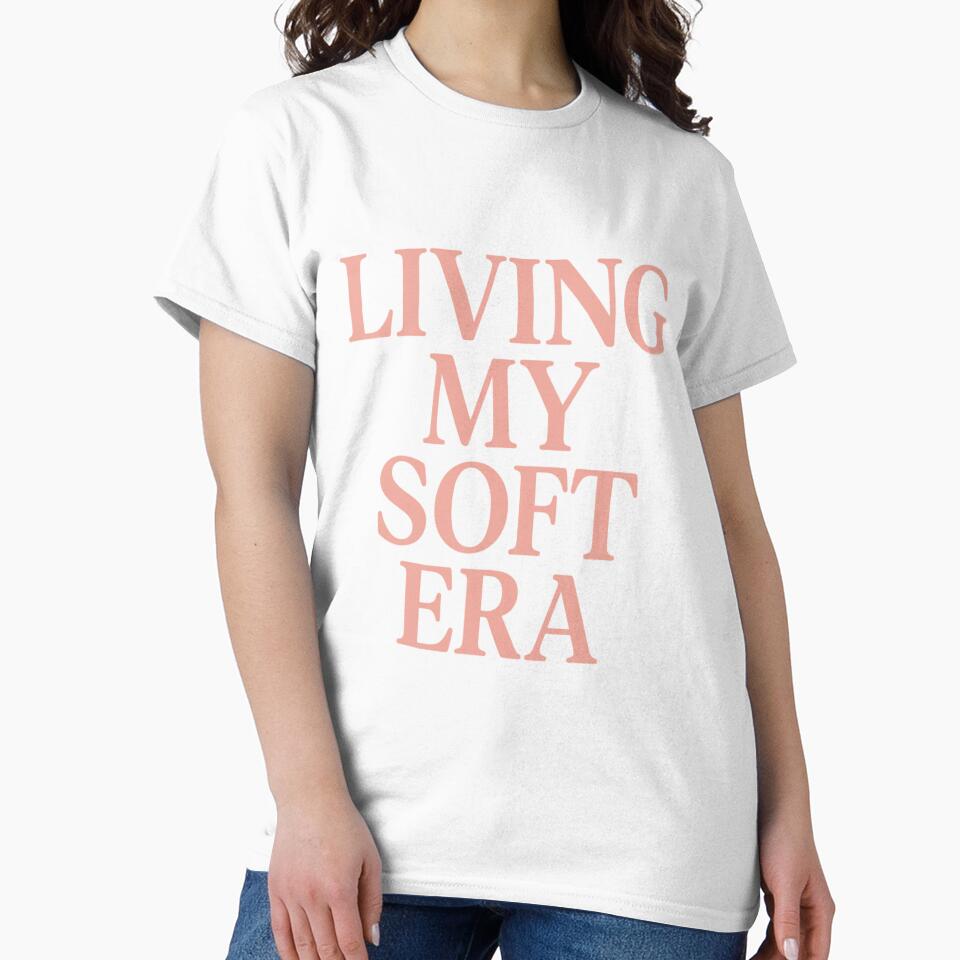Living My Soft Era Aesthetic Text Design by JayInspires