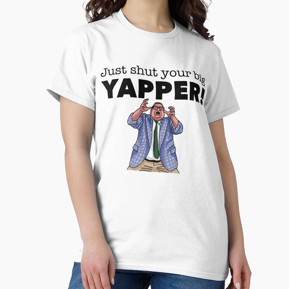 Shut Your Yapper!- Matt Foley (Raised Hands) by km83