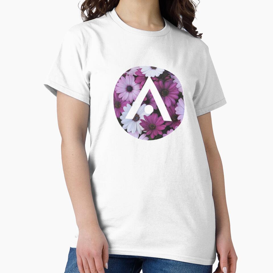 Dark Purple Flowers Aveda Logo by Dalaura