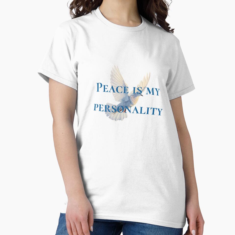 Peace Is My Personality Aesthetic Quote by aax31