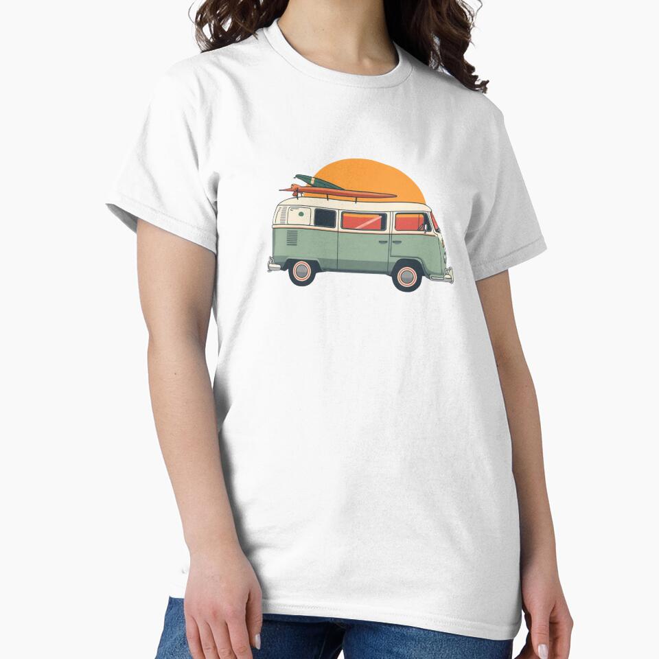 Retro Surf Van by garts