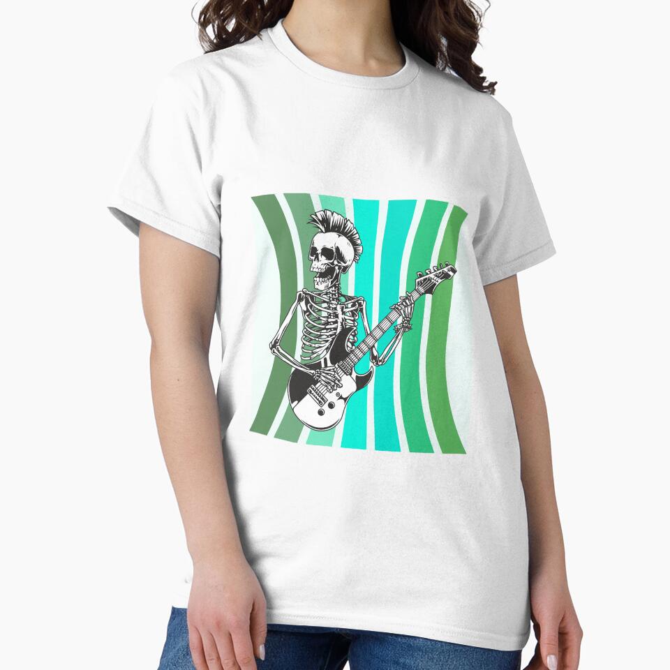 Punk Striped Skeleton by FanFest