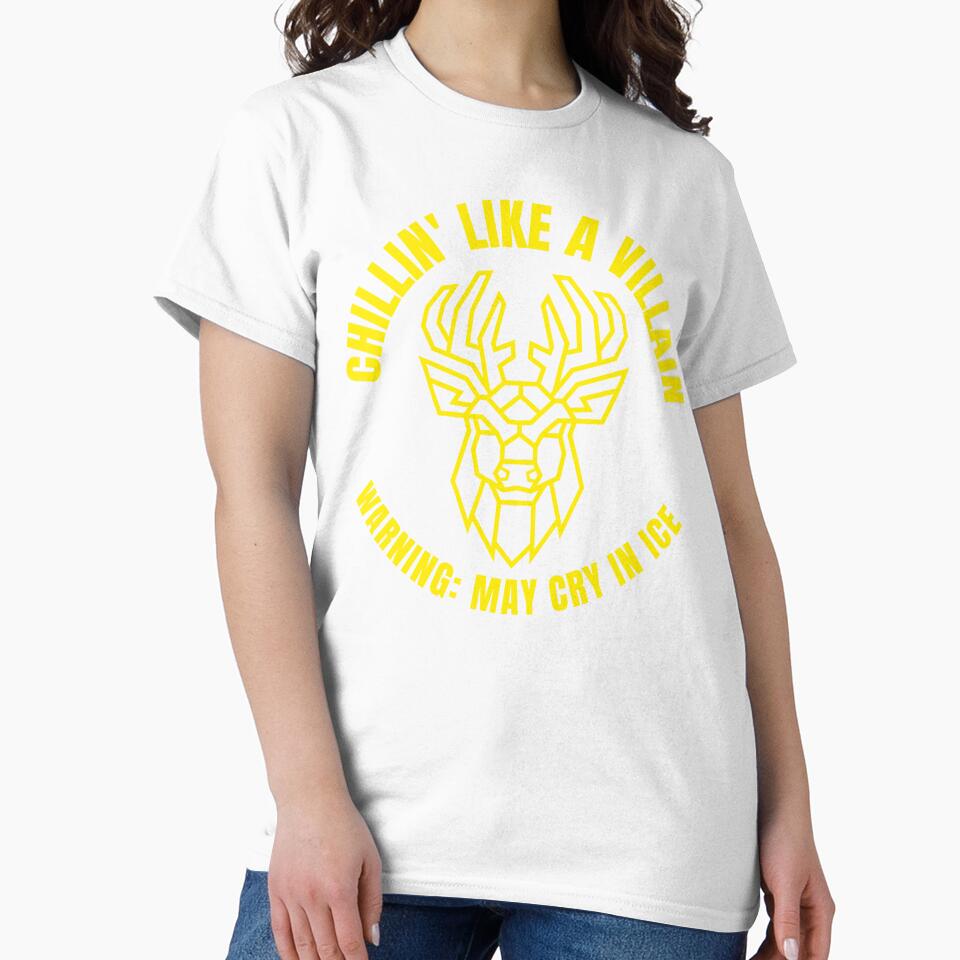 Chillin Like A Villain – Warning: May Cry in Ice by Redlimetshirts
