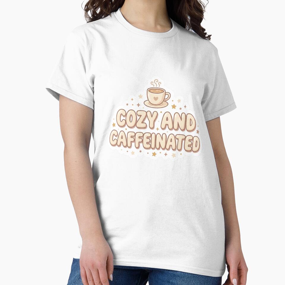Cozy And Caffeinated Aesthetic Coffee Sticker by CutePlix