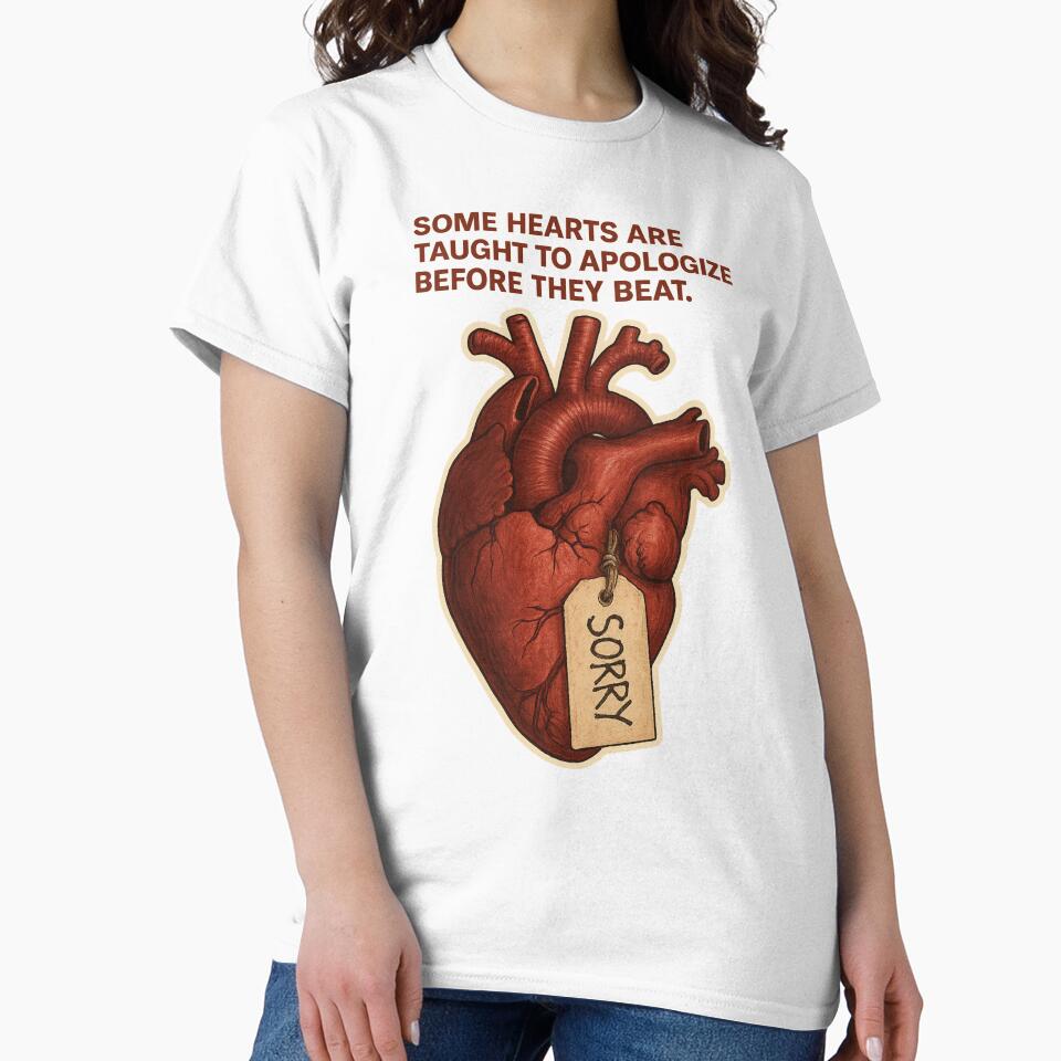 Anatomical Heart with "Sorry" Tag by ac3iongDcreator