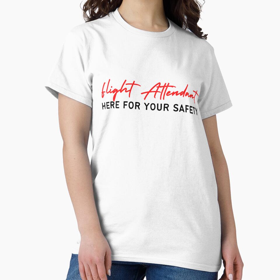 Flight Attendant- Here for your Safety by Oreo2020 Creations