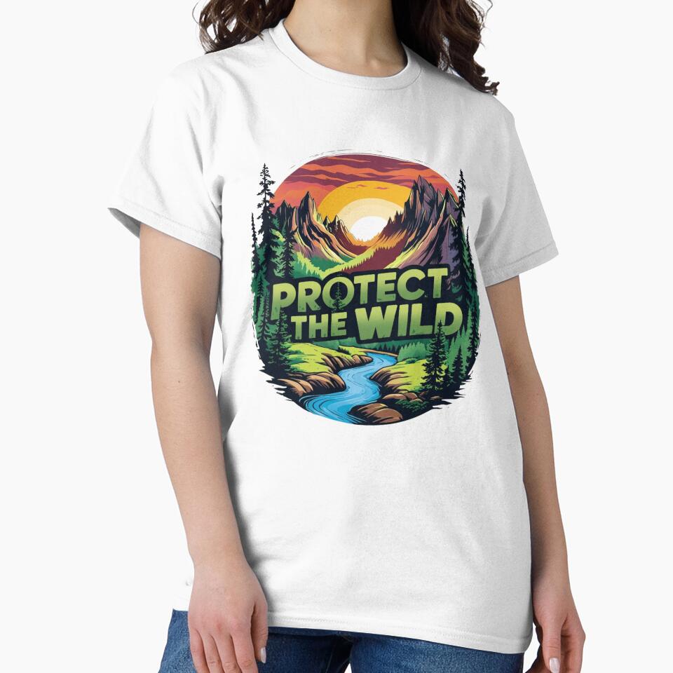 Protect The Wild – Colorful Nature Conservation Design by RAA-Logo-Image