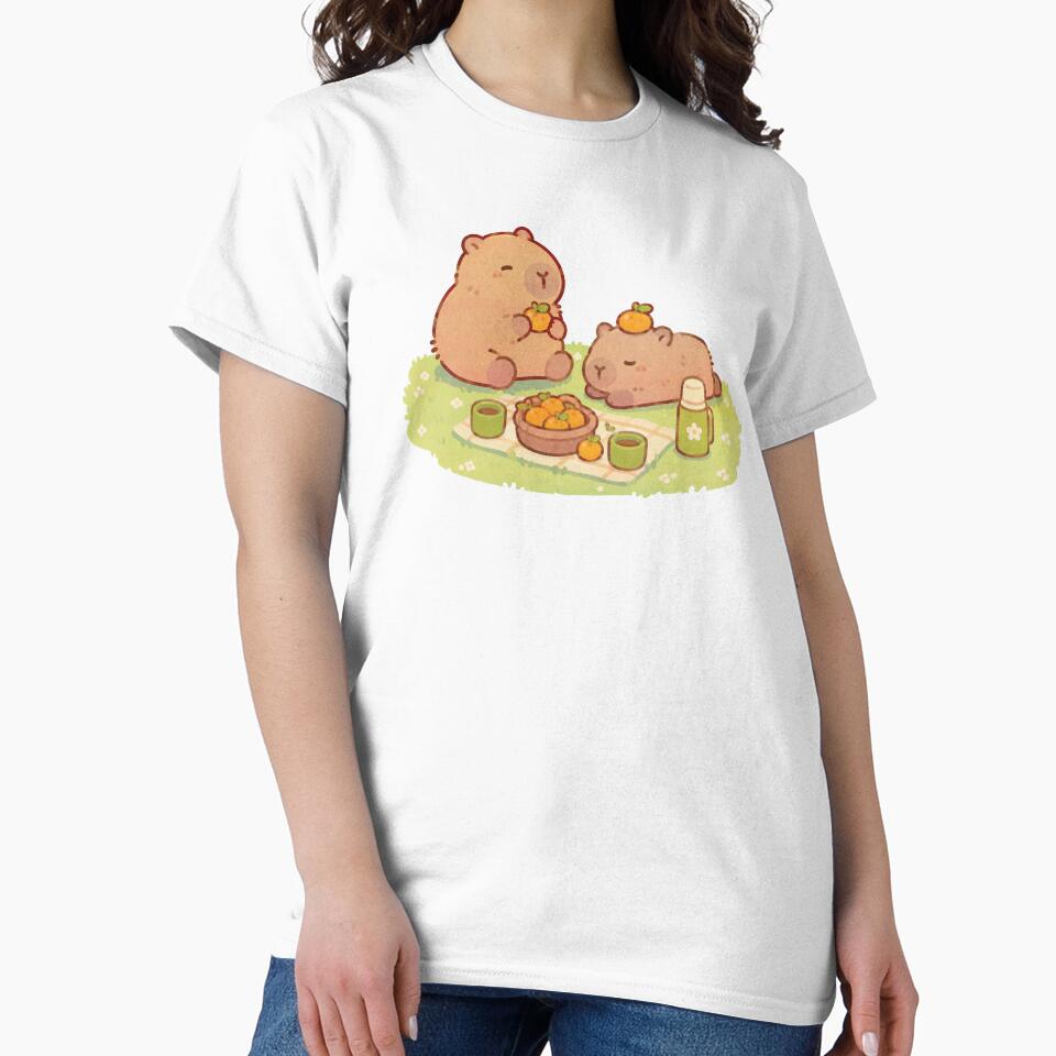 capybara picnic by miriart
