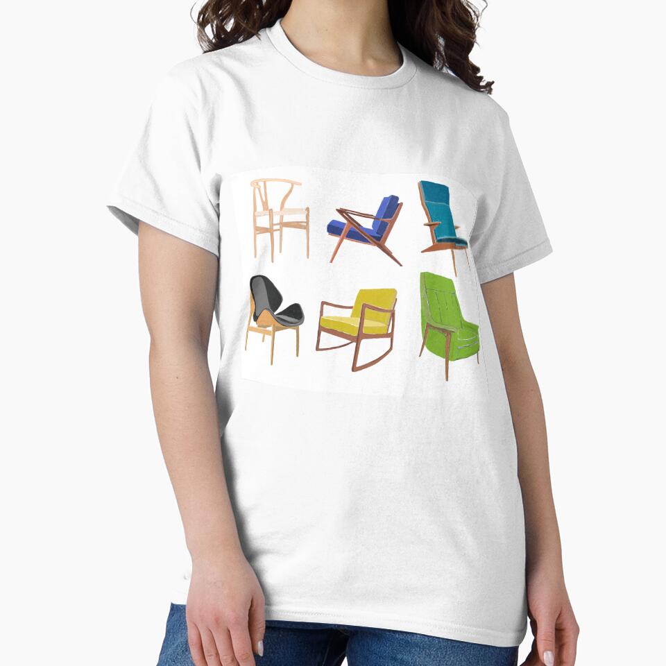 Danish Mid Century Modern Chairs by urbansketcher