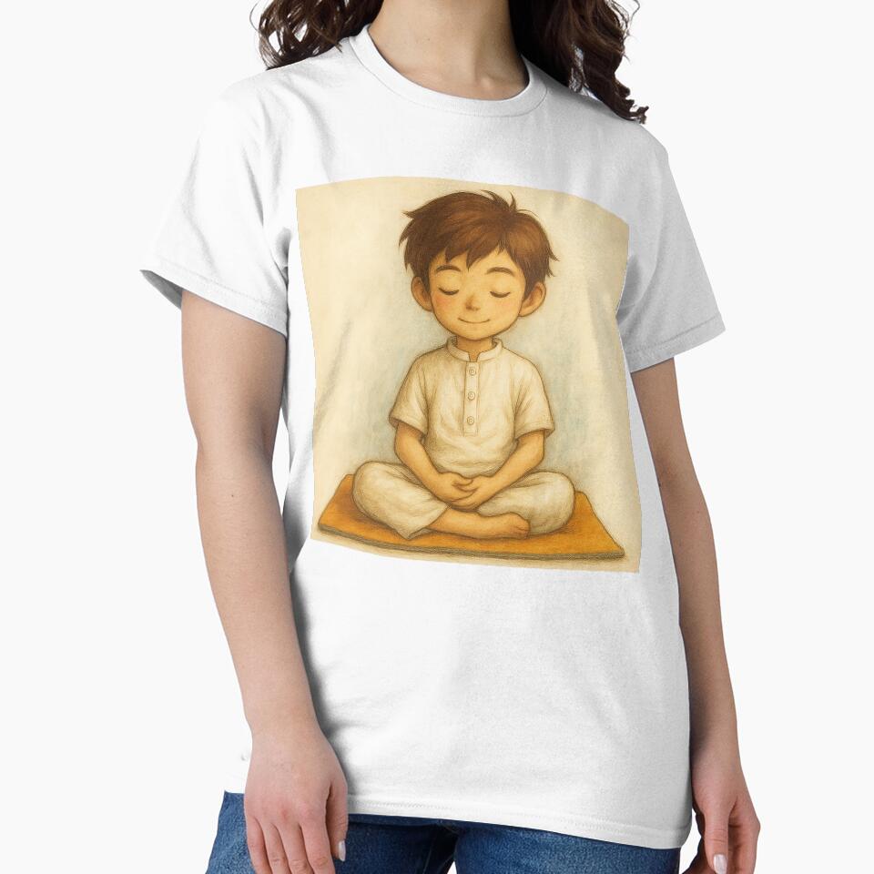 Child Meditation (ฺBoy) by Piyakan