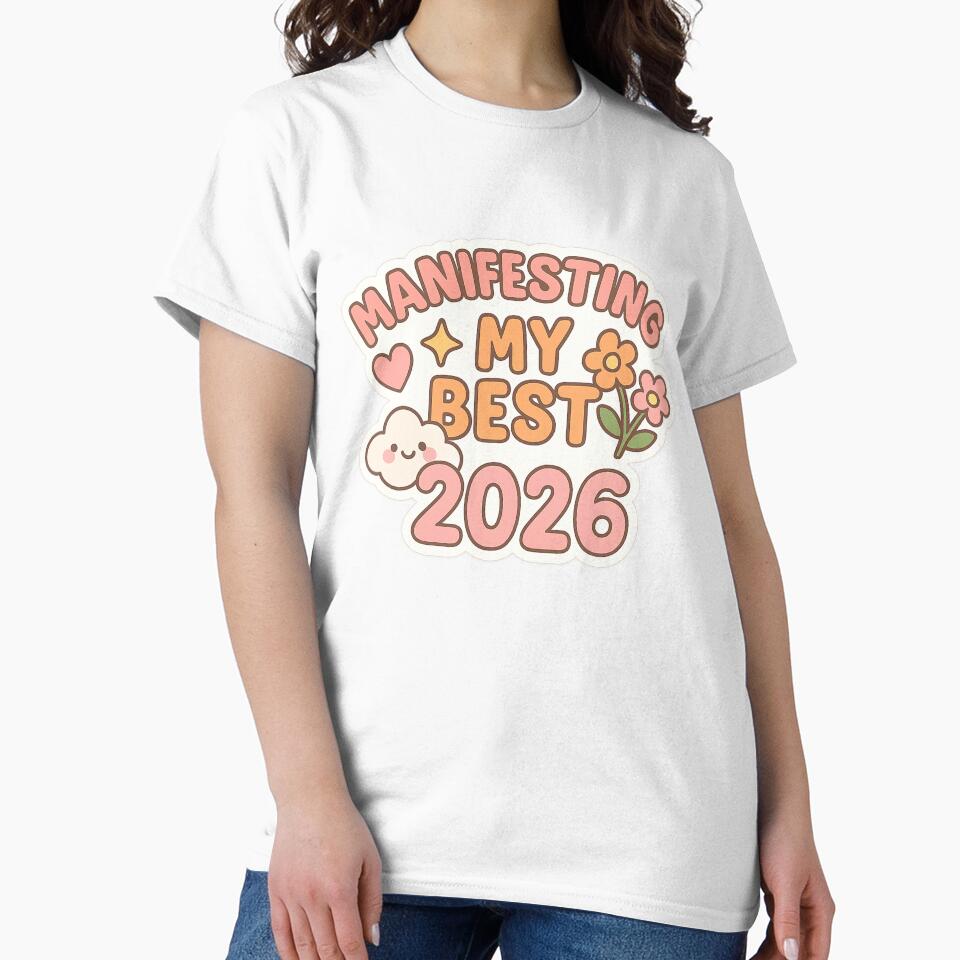 Manifesting My Best 2026 Cute Lettering by SassyArtistry