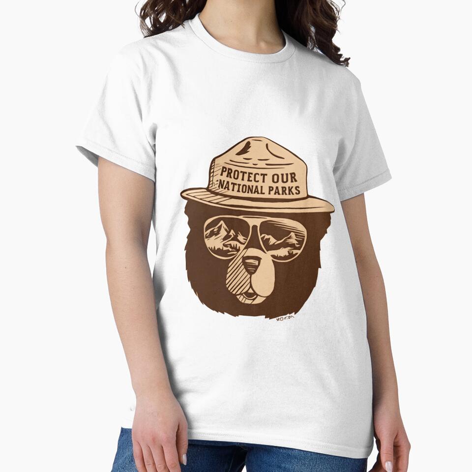 Protect Our National Parks Bear Resist - Save the environment public lands wild trail by HumansStuck12