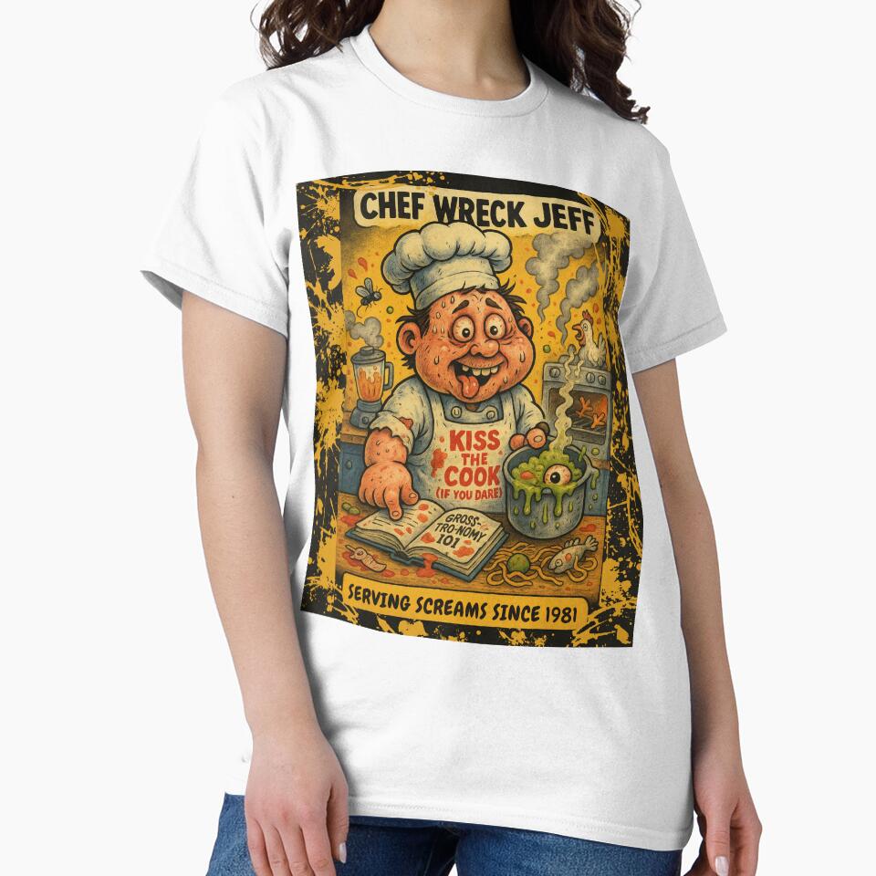 Chef Wreck Jeff – Trash Kidz Culinary Chaos Tee by Tookiester