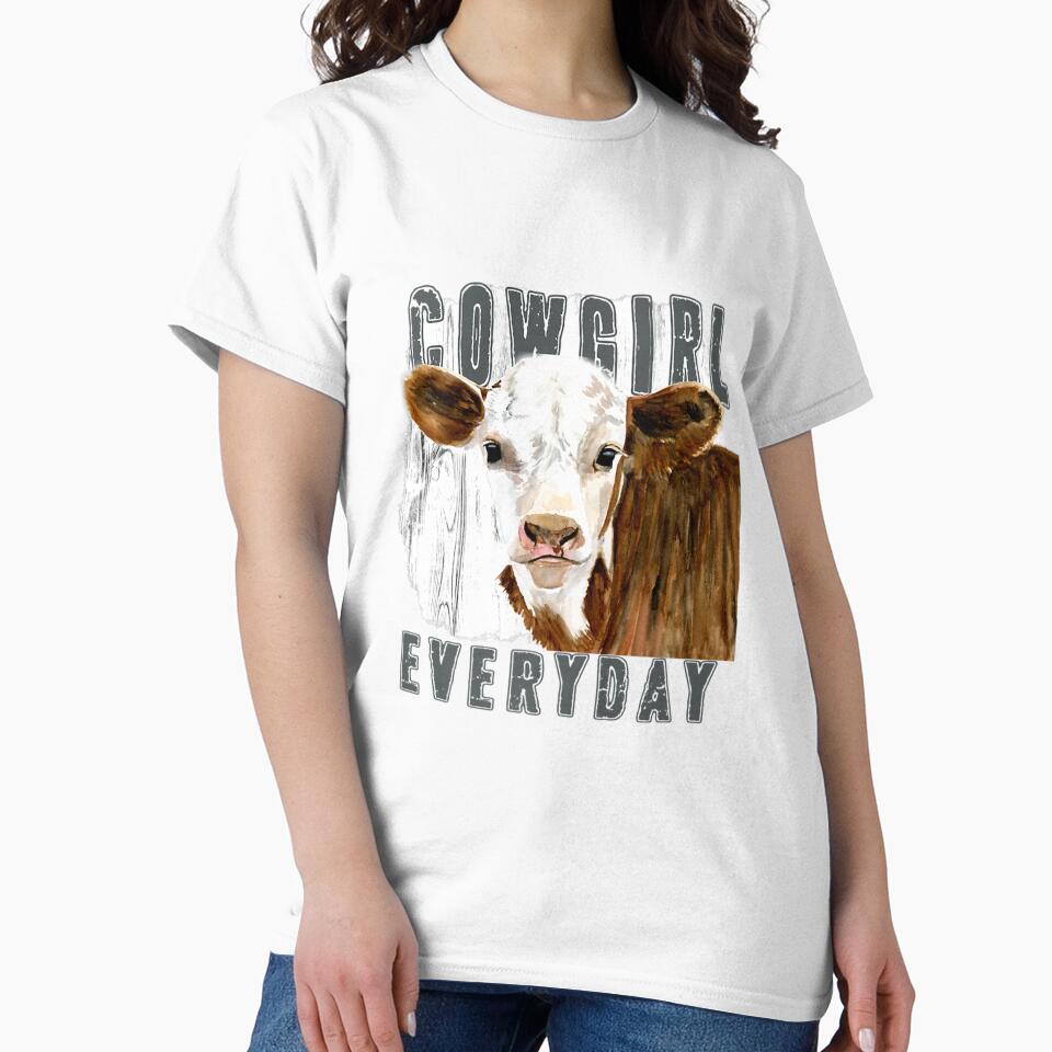 COWGIRL EVERYDAY CUTE COW COUNTRY WESTERN by sobriowslen