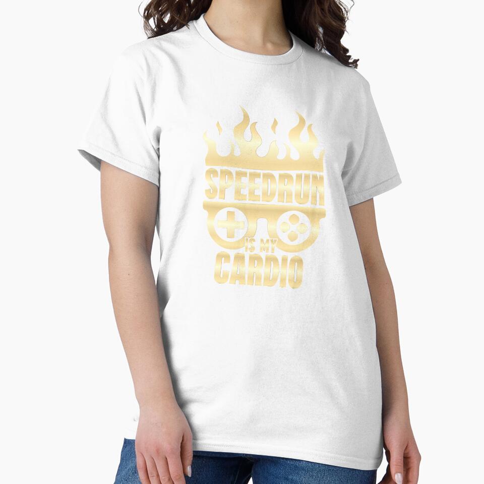 Speedrun is my cardio - Funny Gaming Design by Kubala Designs