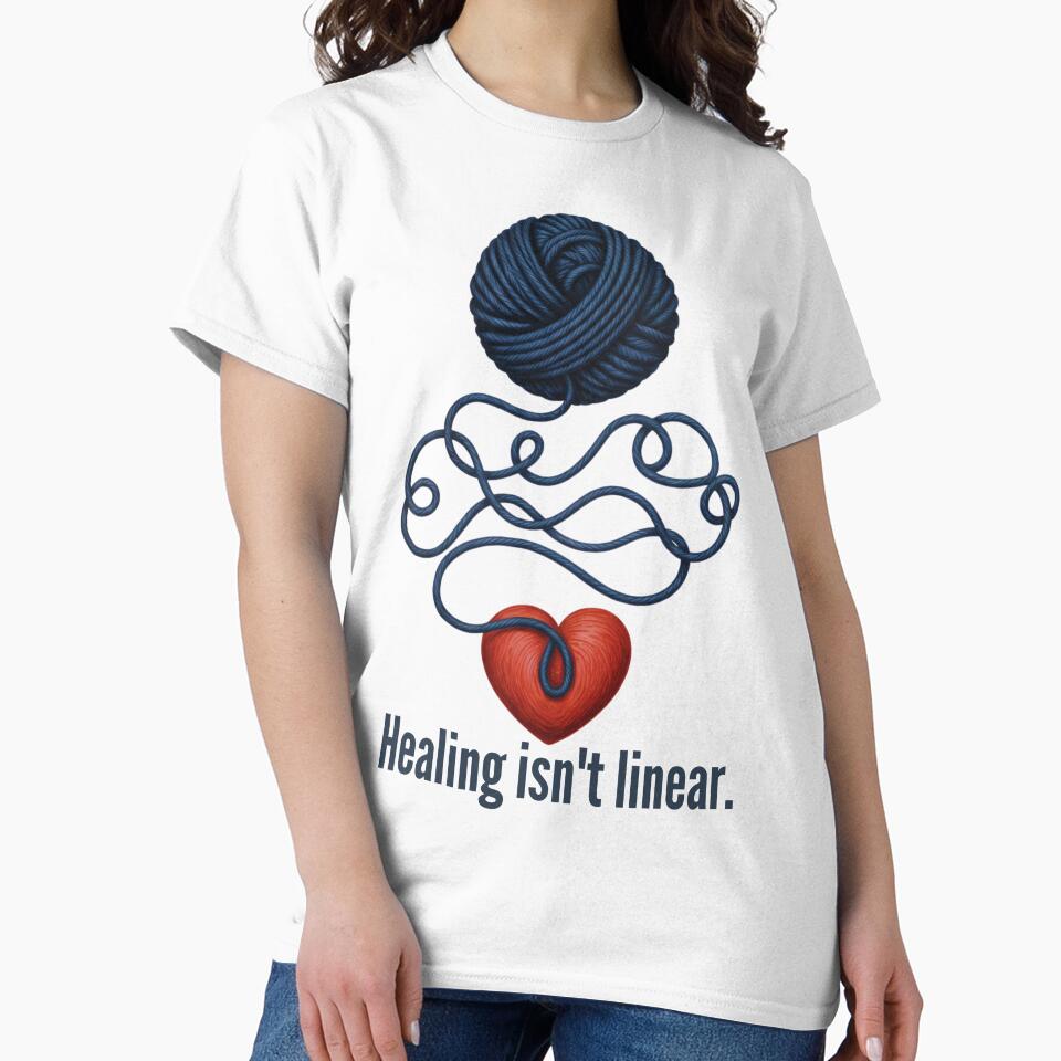 Mental Health Self Growth, Inner Work Art, The Work Is The Healing by elynne9