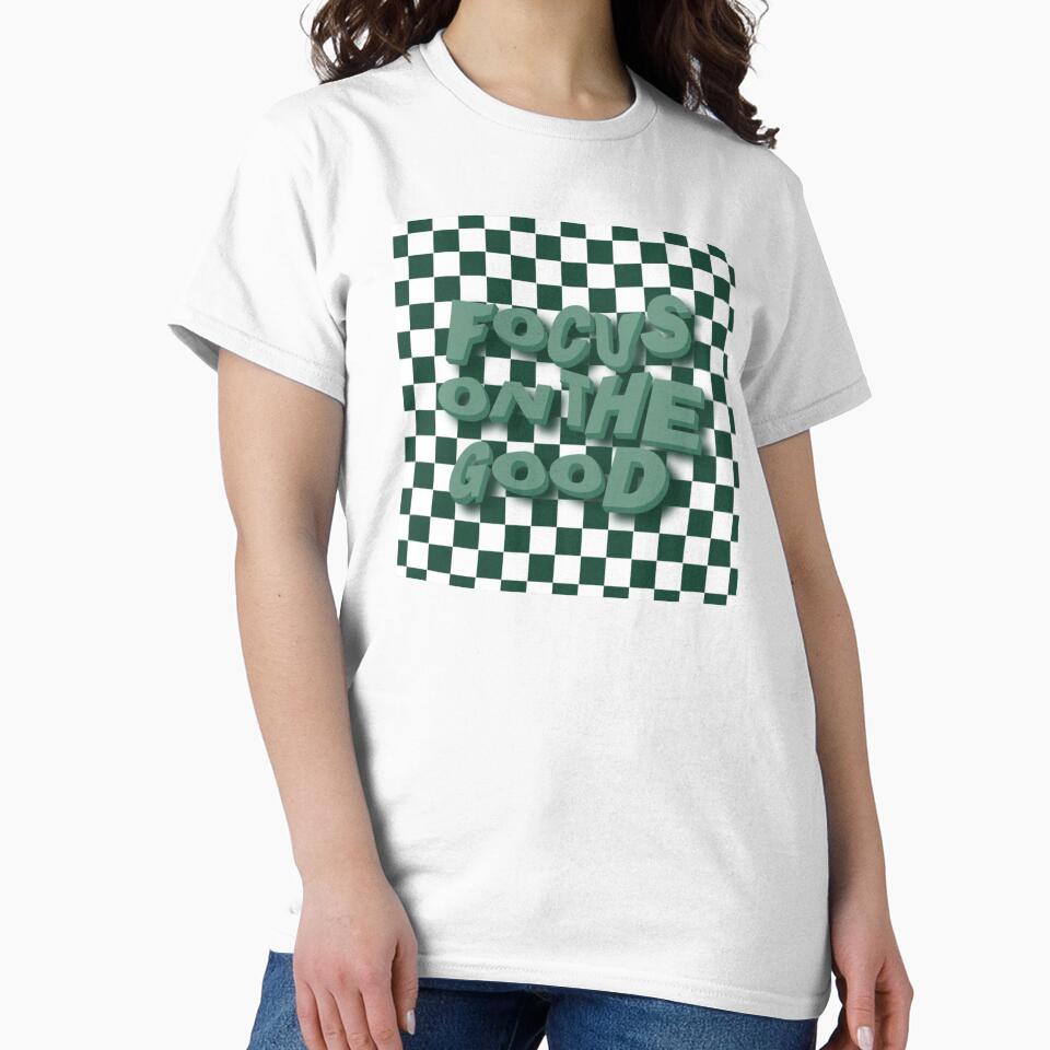 Focus on the Good - Checkerboard by marnilauren