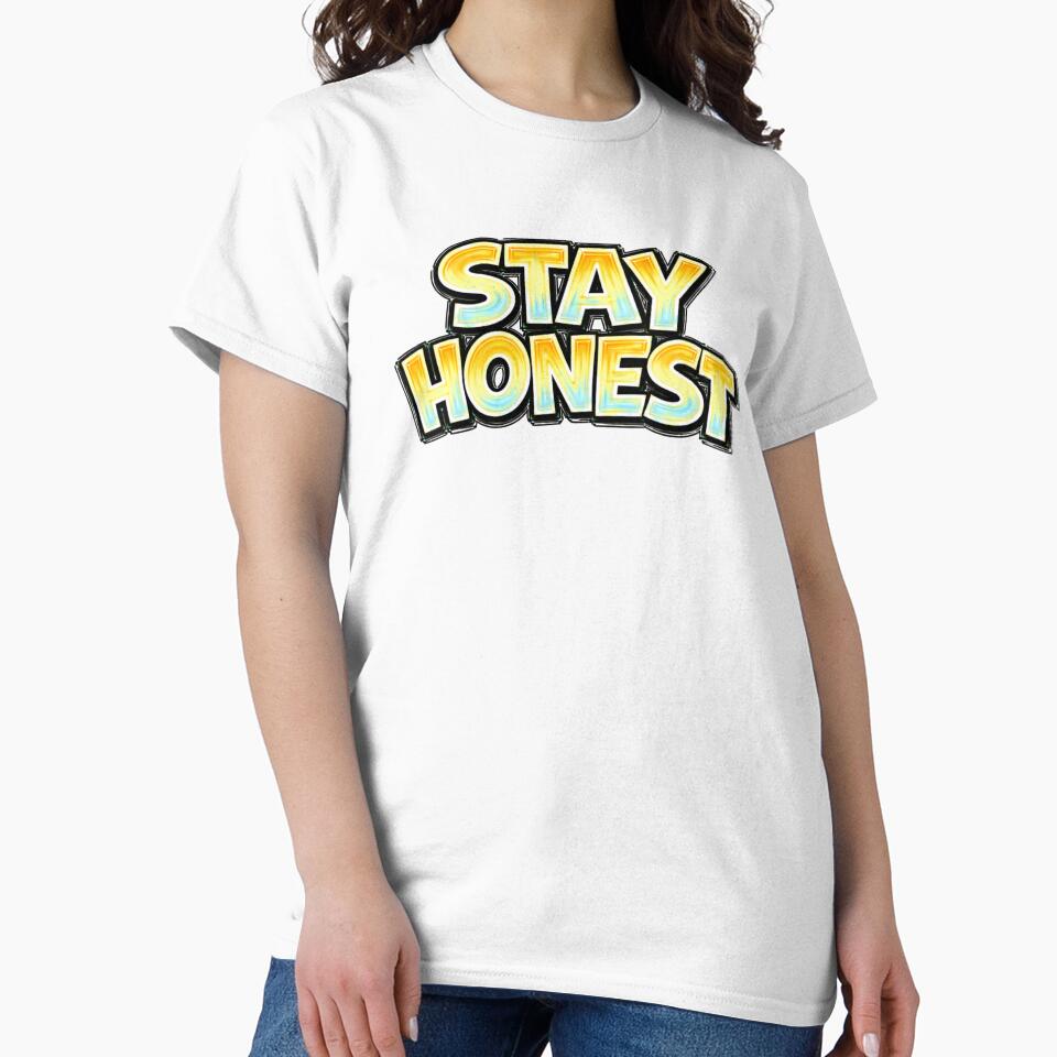 STAY HONEST – hand drawn childlike typography by Mac Sketches
