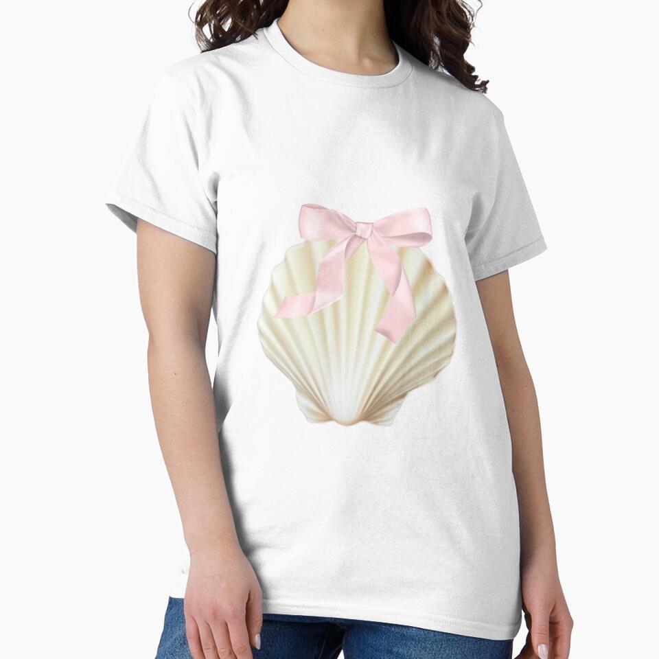 Coquette shell with bow by Pixiedrop