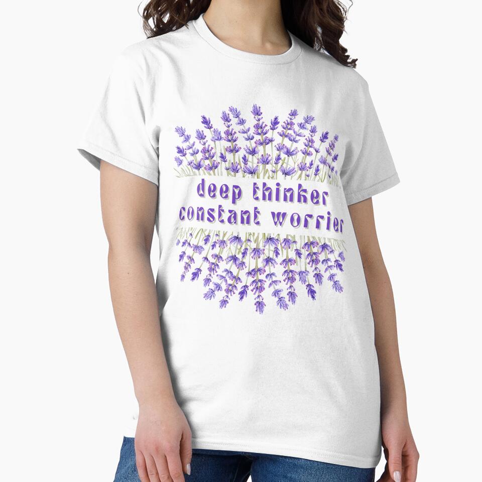 Deep Thinker. Constant Worrier. by FuryHive