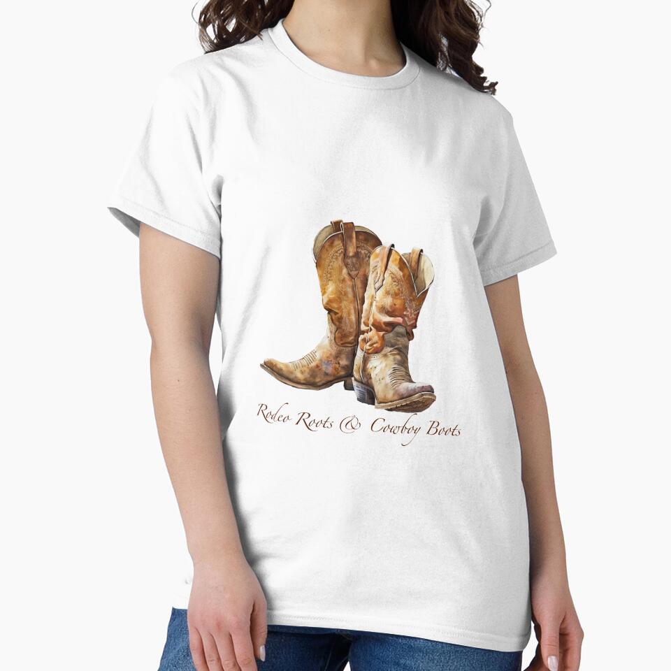 Rodeo Roots & Cowboy Boots by whitebirchmerch