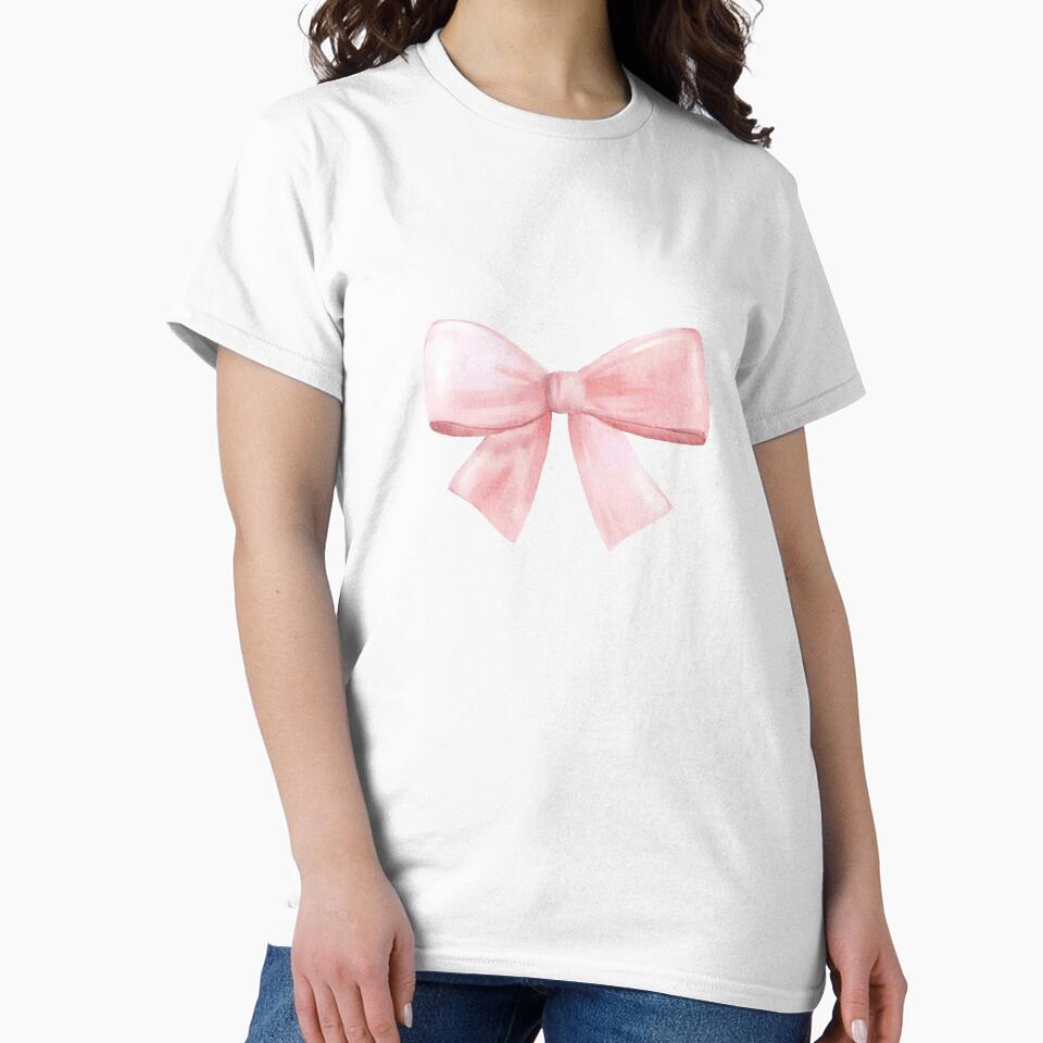 pink coquette bow ribbon by sarahhelizz