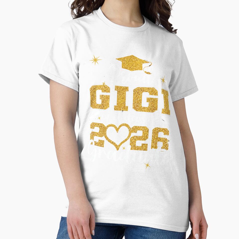 Super Proud Gigi of 2026 Graduate Graduation Family Gift Grandma Senior Class 2026 by kiralynstration