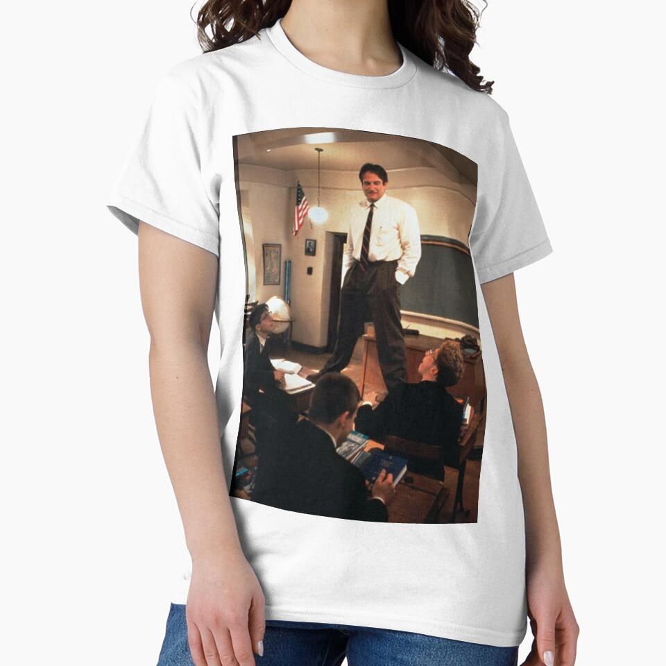 ;stand man Dead Poets Society poster poster by retharkraus