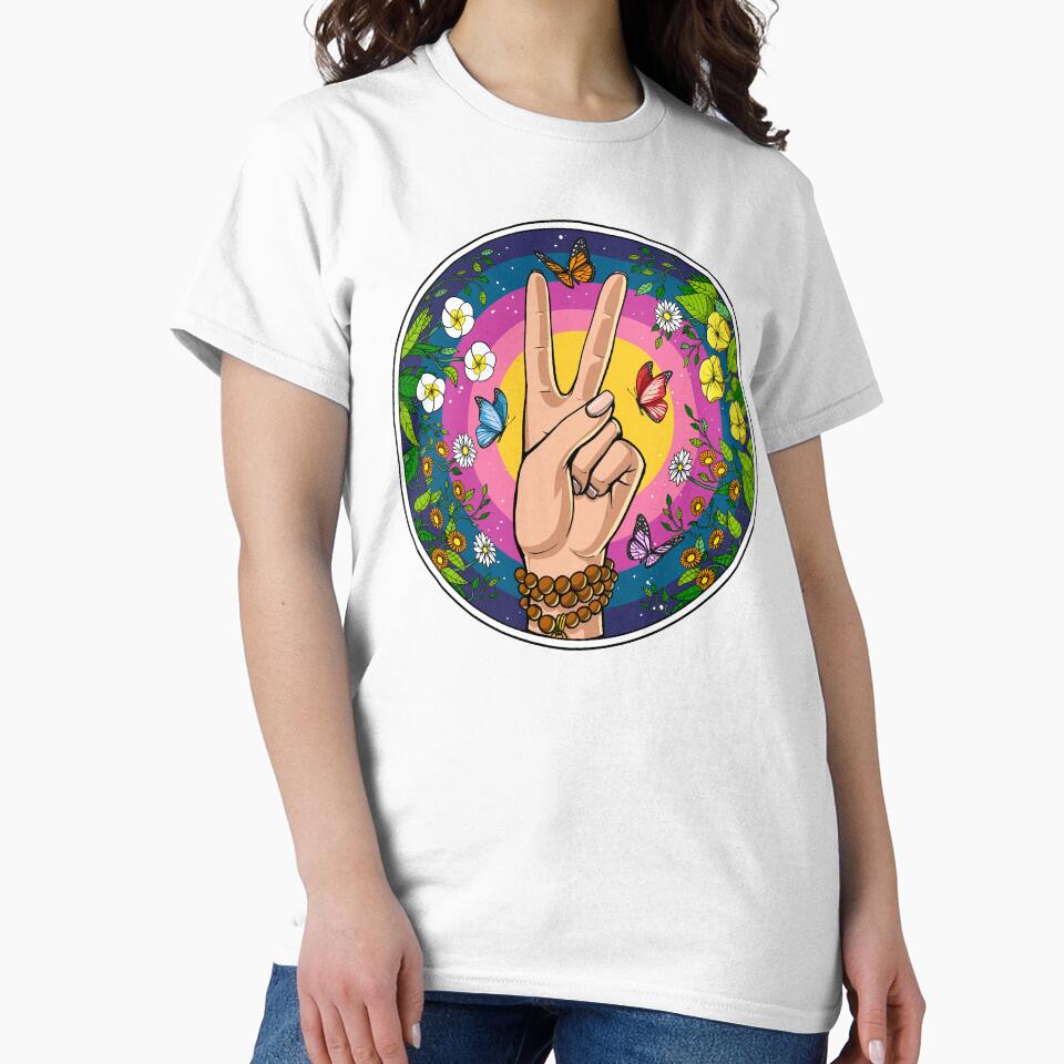 Hippie Peace Sign by underheaven