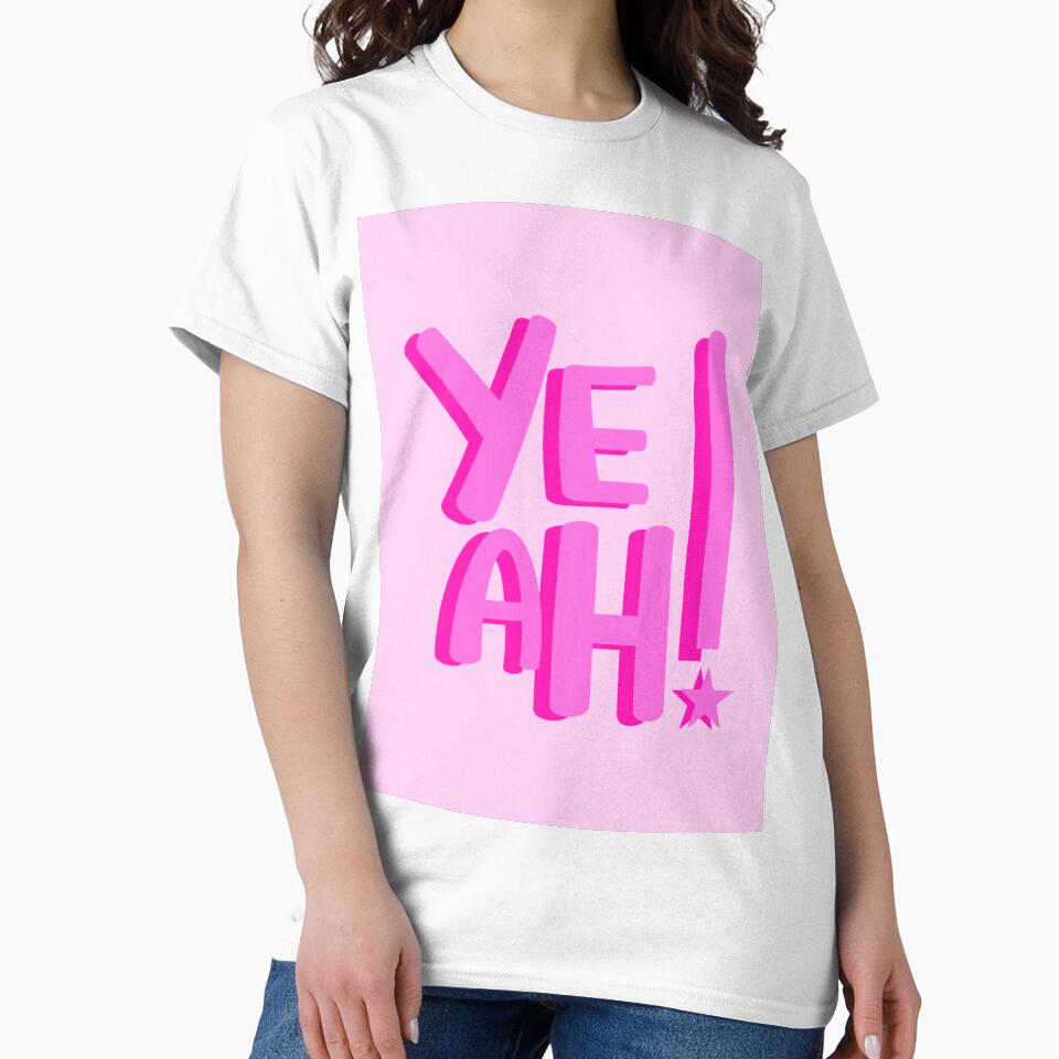 Pink YEAH print by SUUSCK ★
