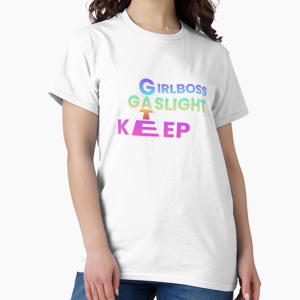 That Go Hard Girlboss Gaslight Gatekeep Trending Mens Womens by AnneDaoust