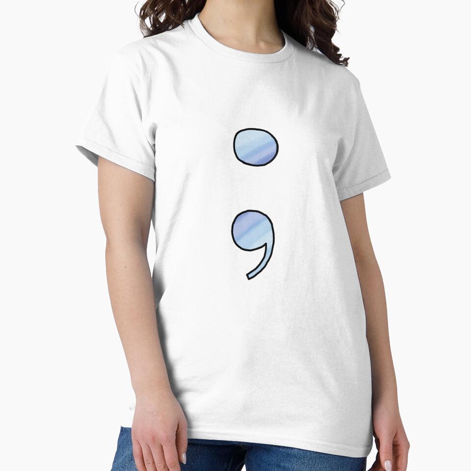 Ombre Semicolon by paigeeeeeeeee