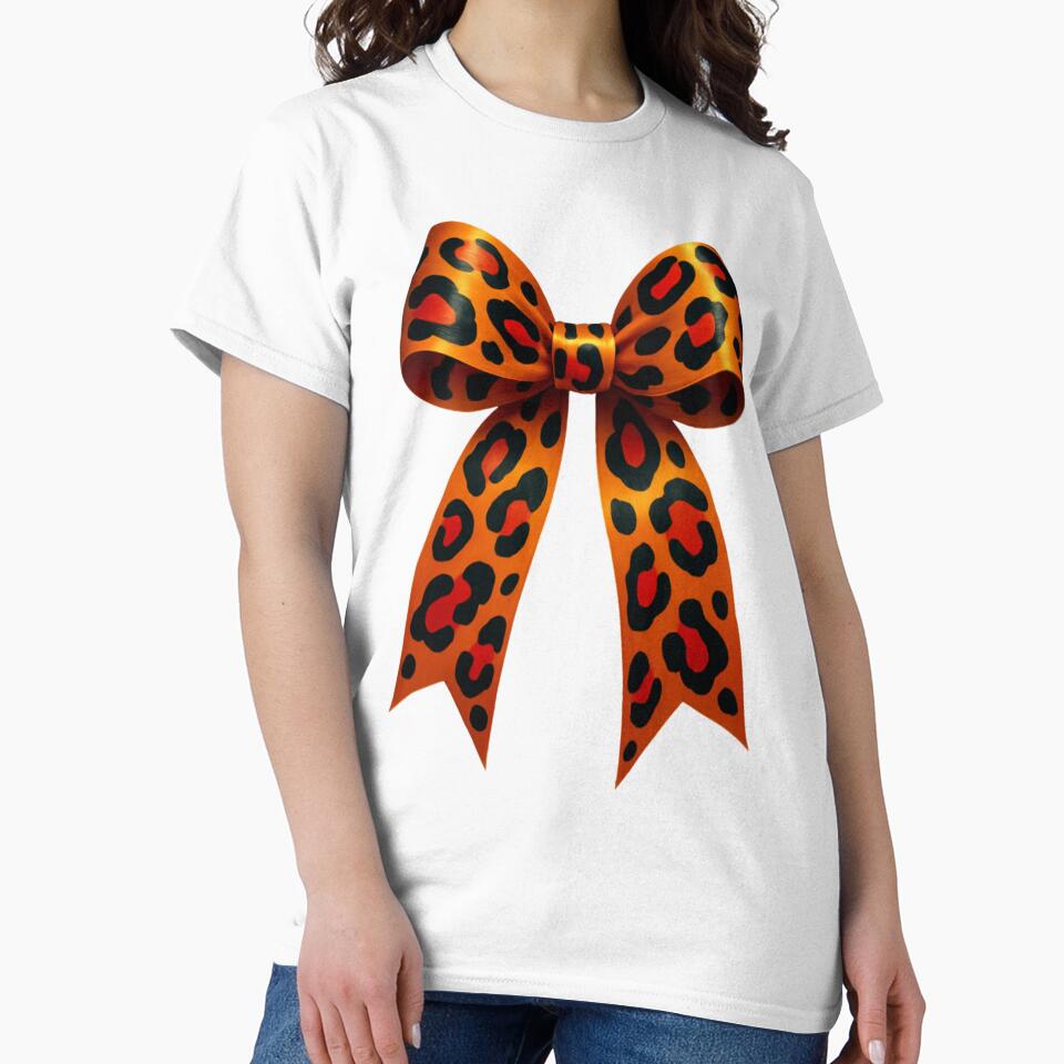 Leopard Satin Bow by TheCatmeow2000