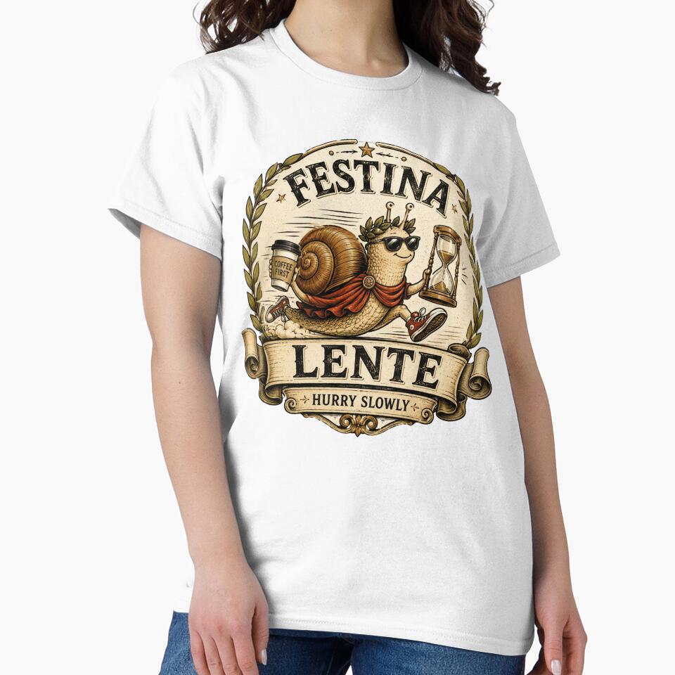 Chibi Festina Lente Snail by maximinano100k
