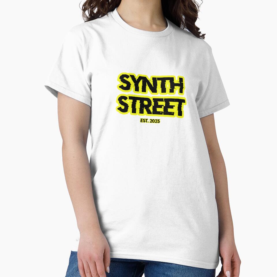 Synth Street Logo Black/Yellow by SynthStreet