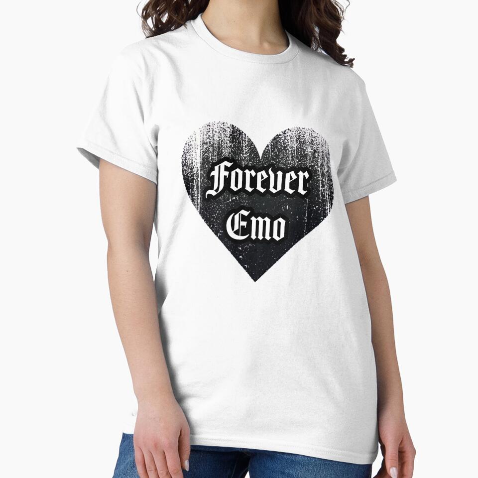 Forever Emo Gothic Heart by Dopamine Glitch
