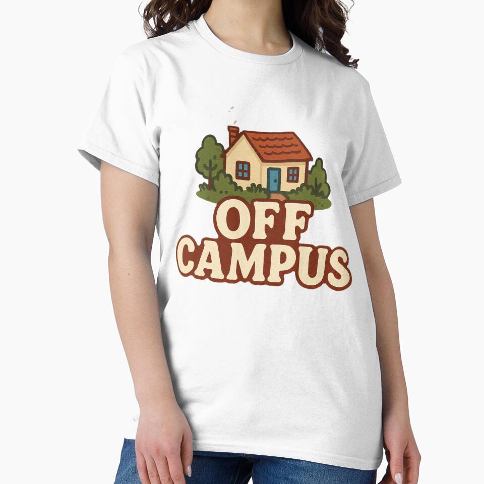 Off Campus Oversized T-Shirt by NRSROTE