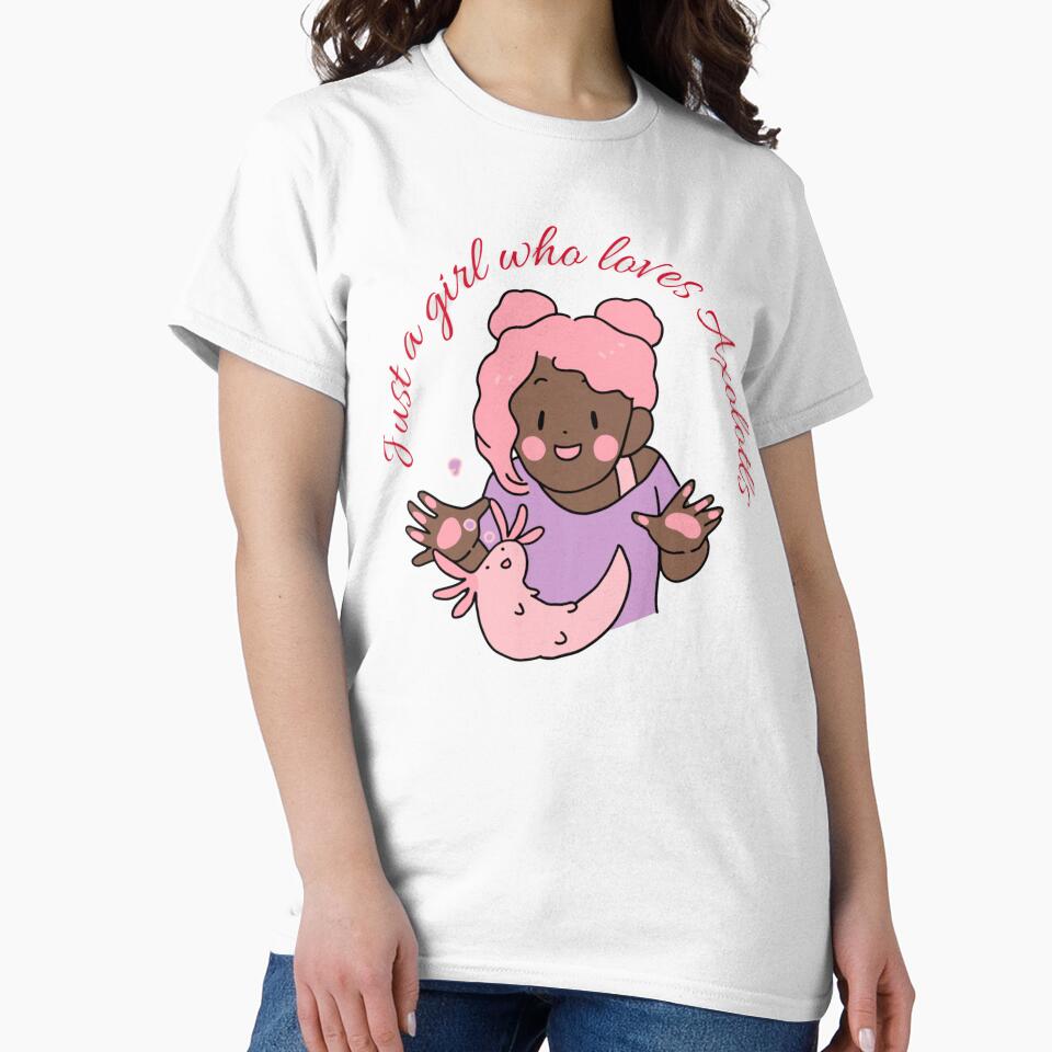 axolotl love just a girl who loves axolotls stickers by Jaslyndizon