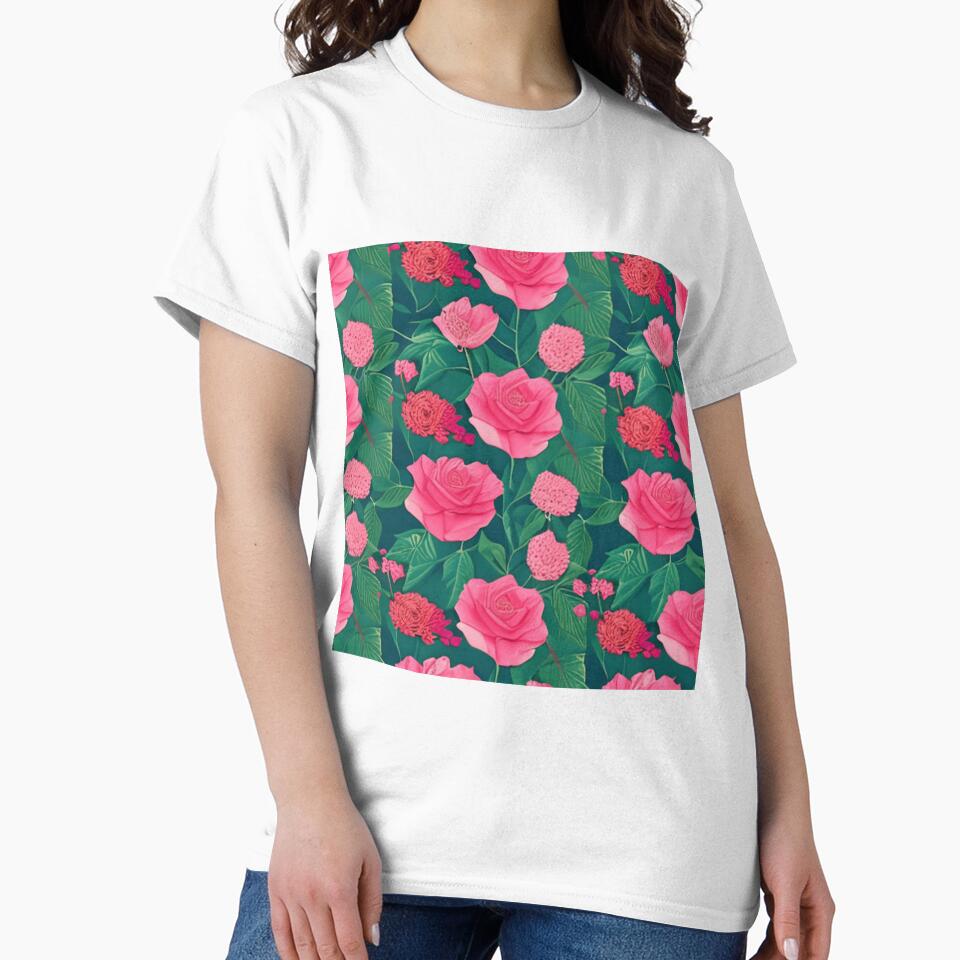 Vintage floral pattern by Girly-Universe