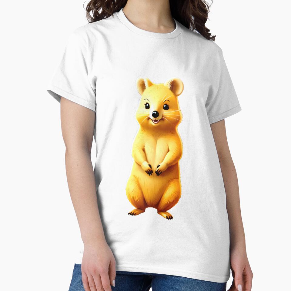 Happy Quokka Cartoon Design by CTM ArtStudio