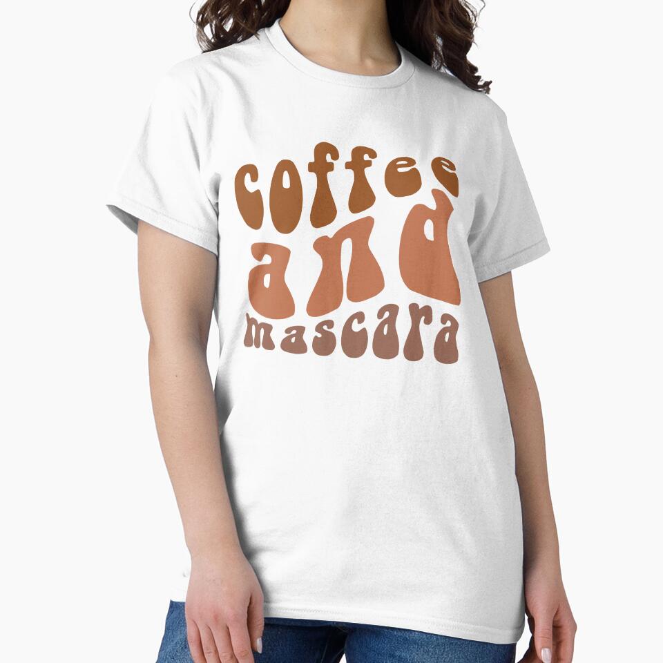 Coffee and Mascara – Fun Coffee & Beauty Quote by artcultreone
