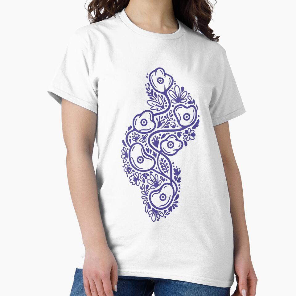 Funny Floral Rock Climbing Adventure Design by LuminOrb