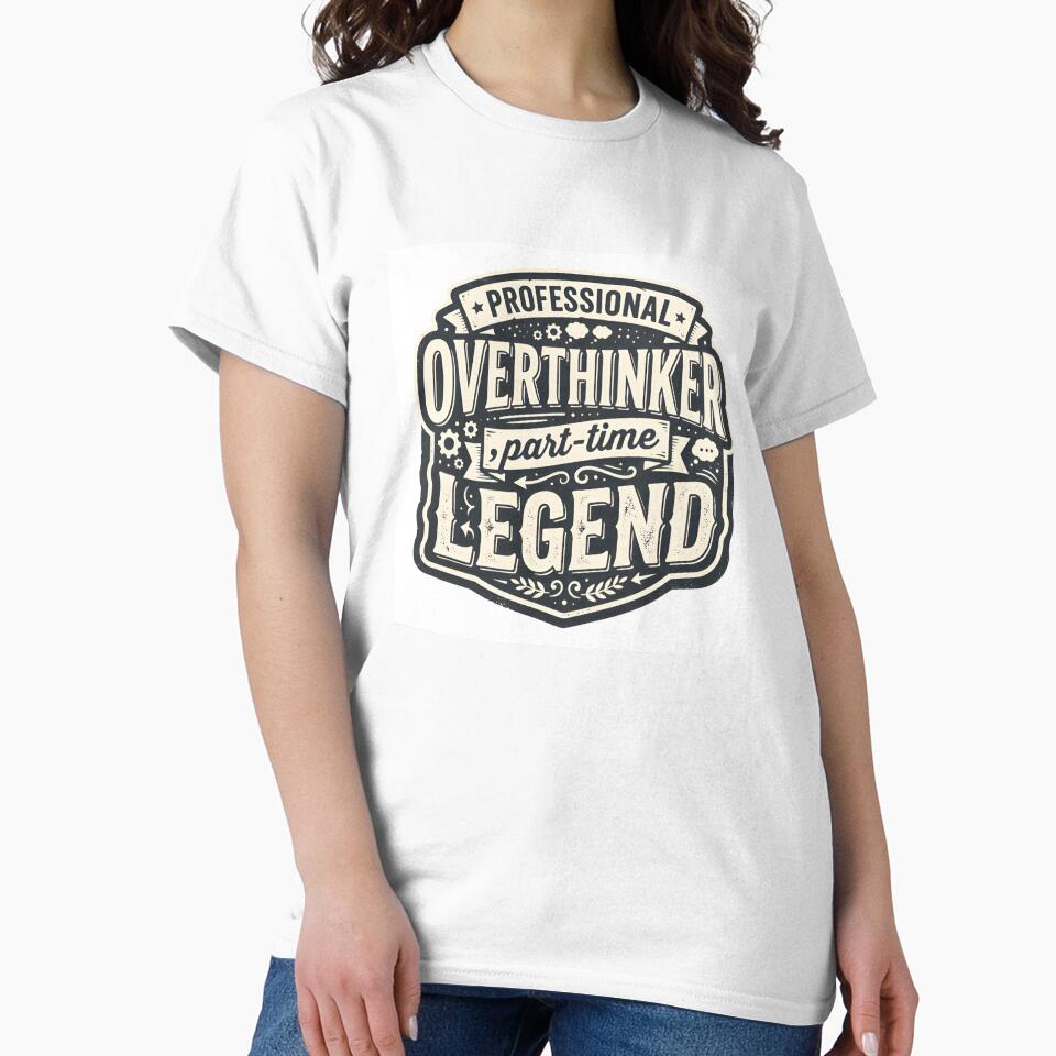 Professional Overthinker Part-Time Legend Vintage by maplesoulkiller