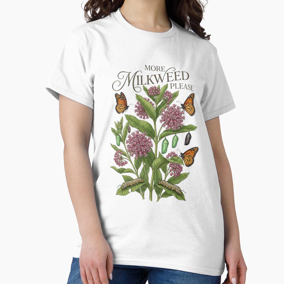 More Milkweed Please Monarch Butterfly Life Cycle by PGRprint