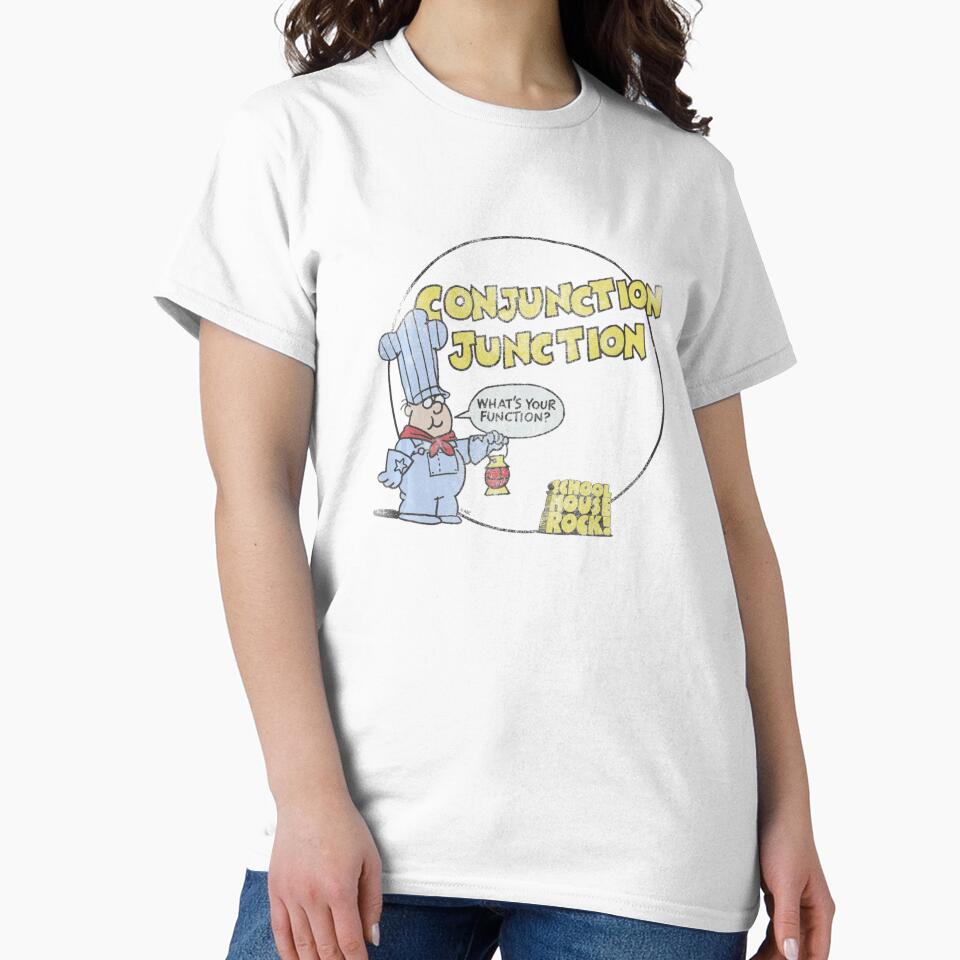 Schoolhouse Rock Conjunction Junction Conductor Retro by TinaHeaney