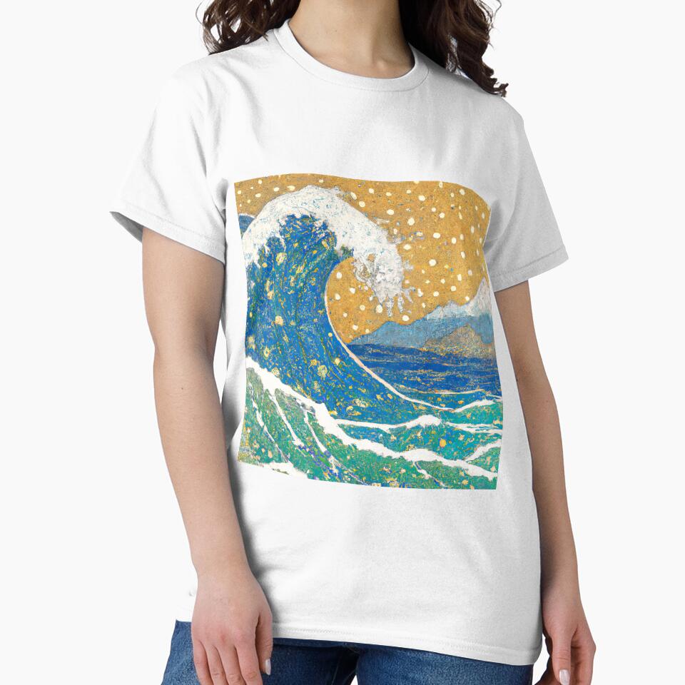 Great Golden Wave by shiitakicats