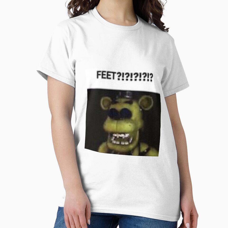 fnaf golden freddy FEET?!?!?!?!? meme by papa-zoinks