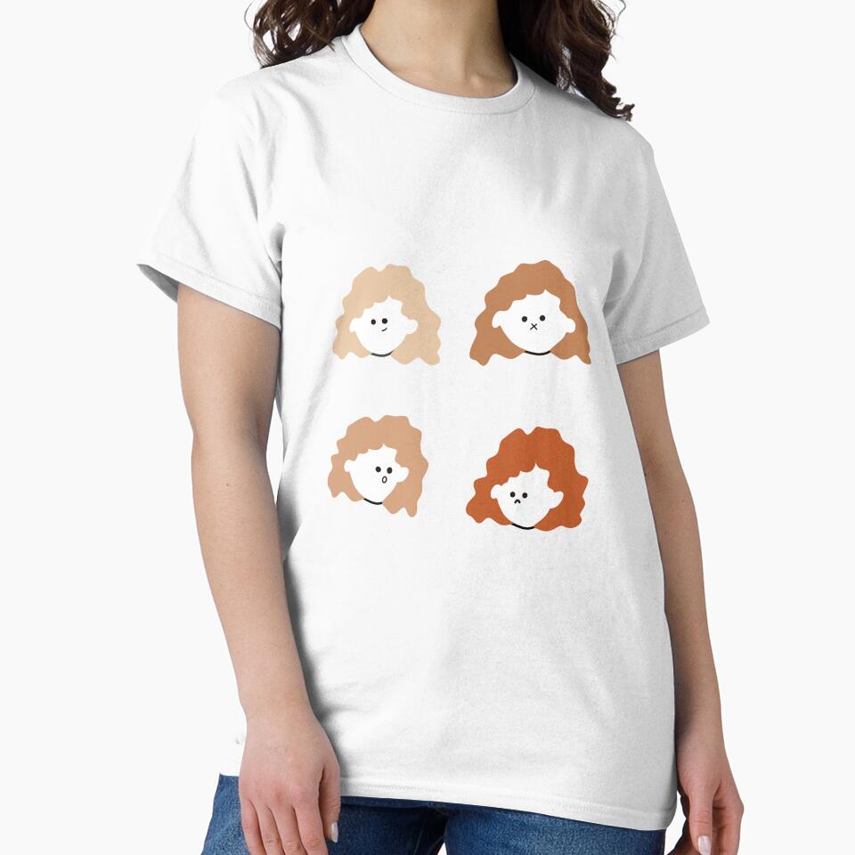 Sweet Girl Drawing Set | Minimalist Cute Art by RM-Journey