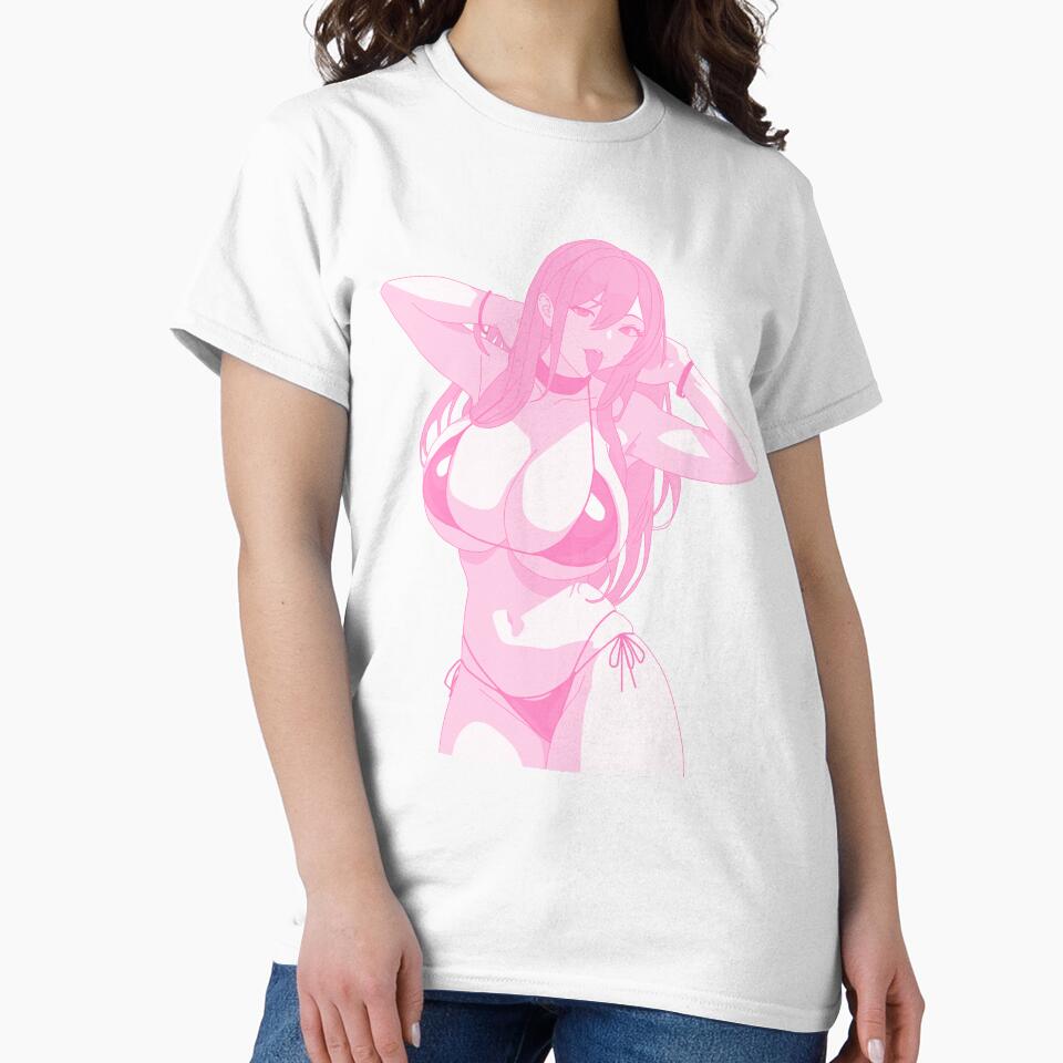 Lewd anime girl hentai manga ecchi waifu titties ass gray tone by ArthurPoe